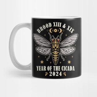 Cicada Double Emergence Year Of The Cicada 2024 Mug